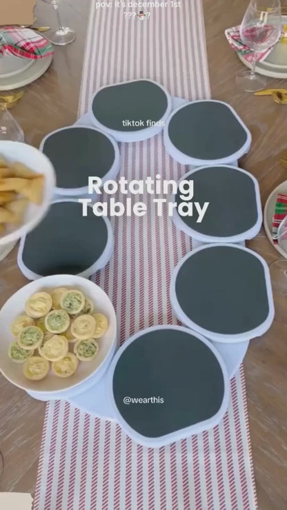 Dining Table Rotating Serving Tray